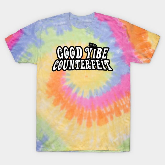 GVC Black & White Logo T-Shirt by GoodVibeCounterfeit